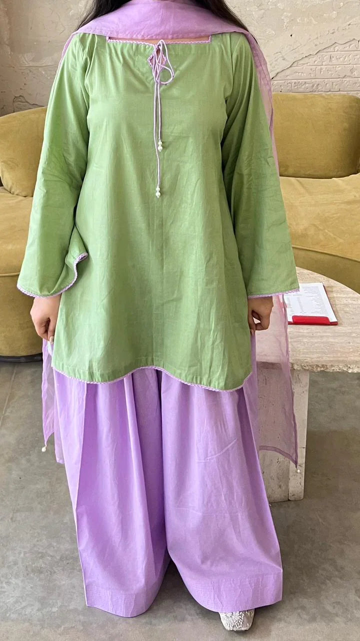 Viral Matcha 3 Pcs Suit