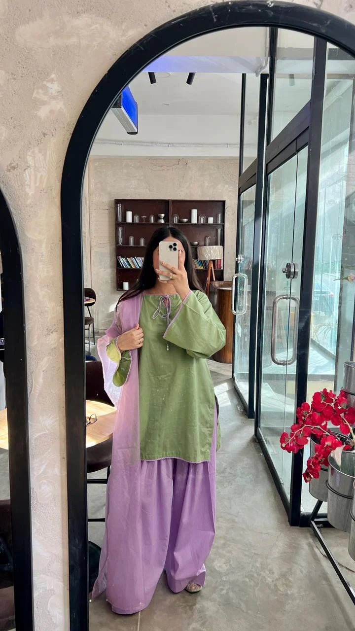 Viral Matcha 3 Pcs Suit